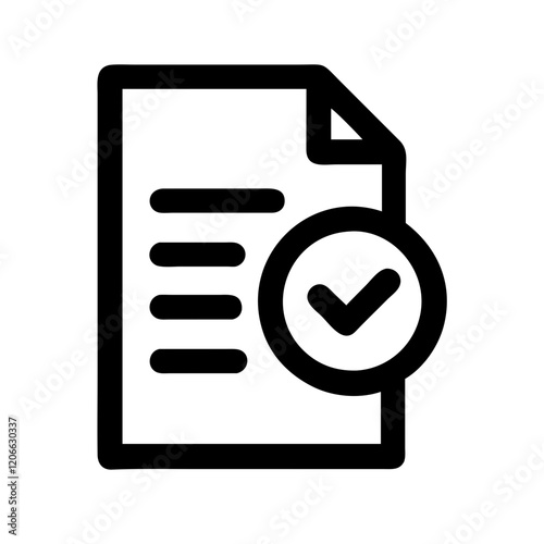 approved document icon design