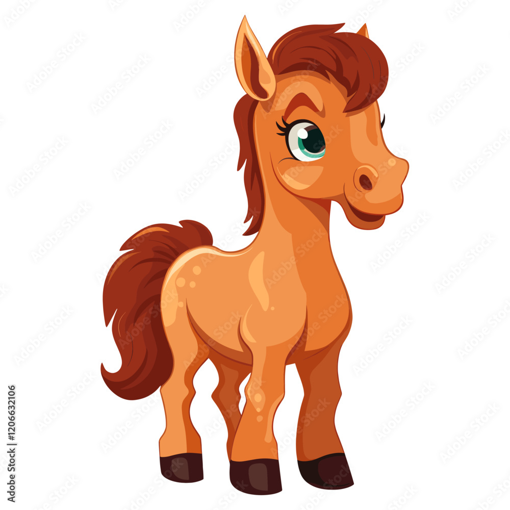 Horse running illustration animal art vector Horse running illustration animal art vector