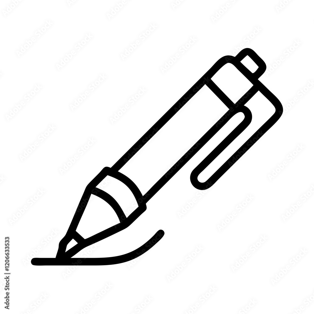 ballpoint pen icon design ballpoint pen icon design