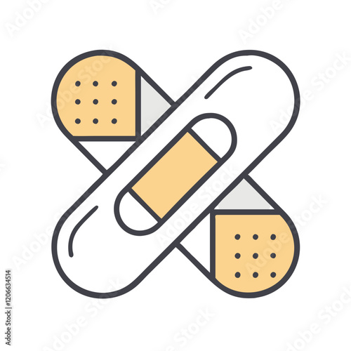 bandage icon design