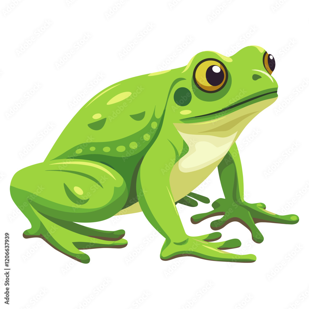 Obraz premium Frog frog illustration amphibian vector