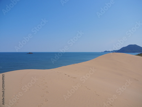 砂丘の美しい風景