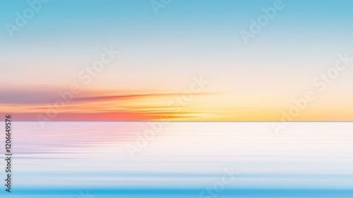 Peaceful Ocean Sunset