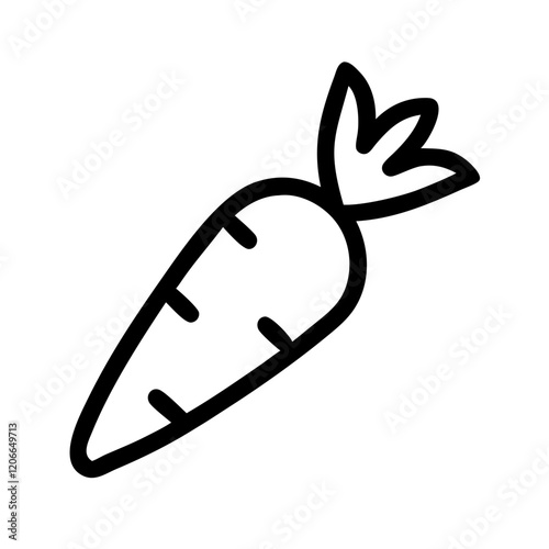 carrot fruit icon design