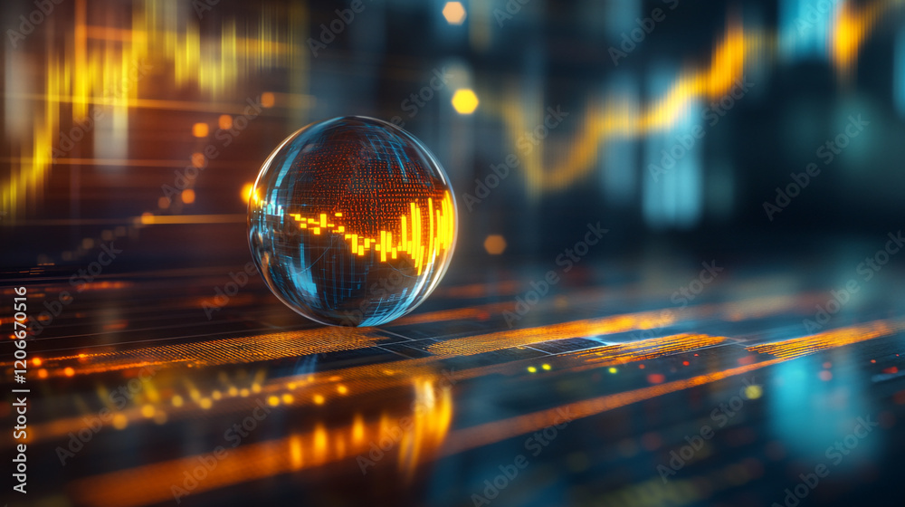 Financial data analytics with a focus on global market trends and digital visualization Financial data analytics with a focus on global market trends and digital visualization