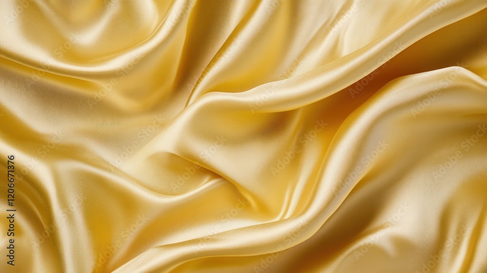 Golden Satin Fabric Texture Golden Satin Fabric Texture
