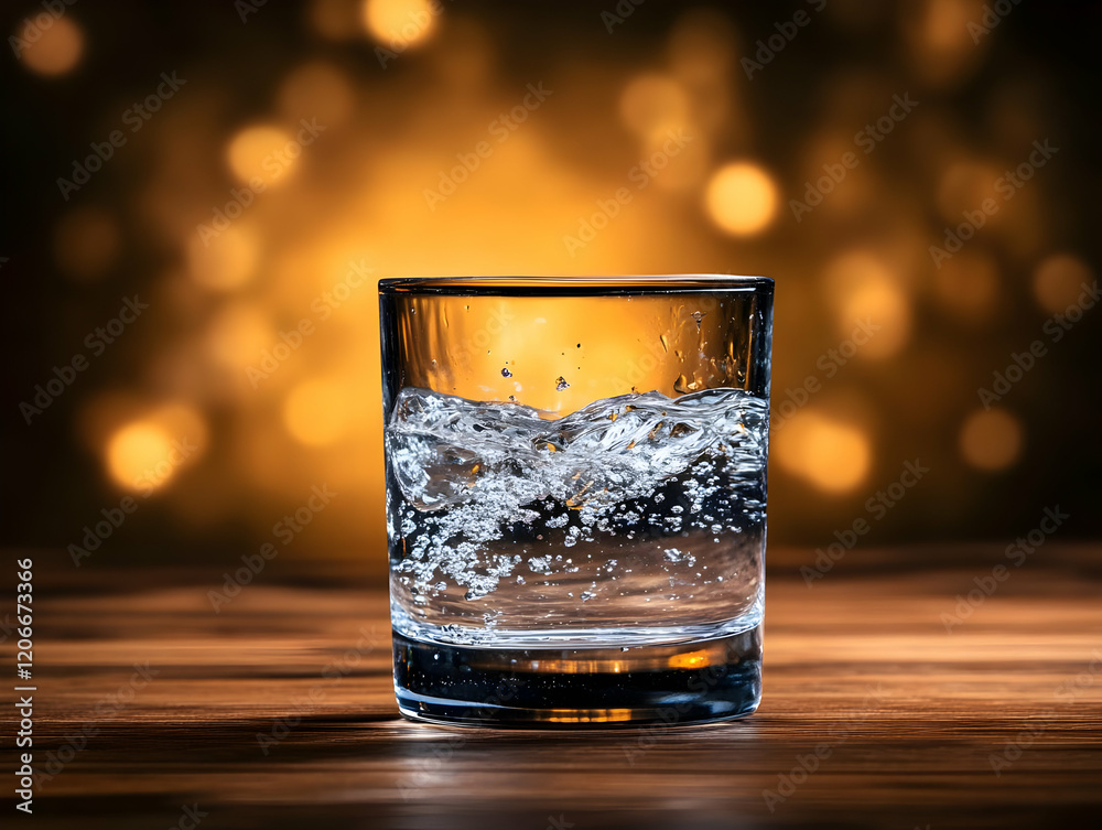 Refreshing drink with ice in a glass. Refreshing drink with ice in a glass.