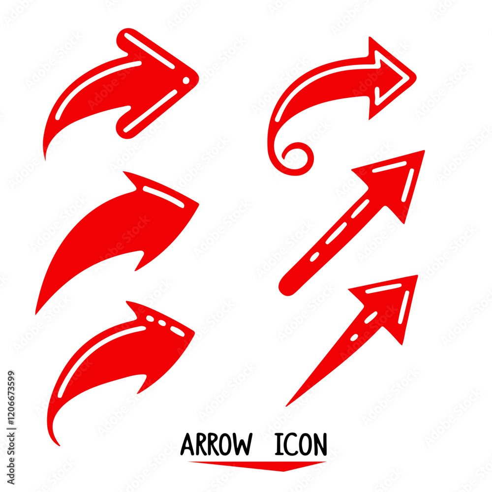 arrow hand draw icons arrow hand draw icons