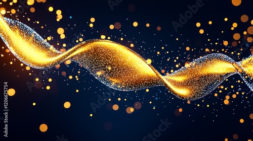 Evolving agentic ai humanity's journey through abstract glows