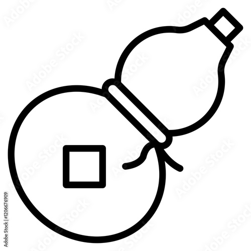 Gourd line icon