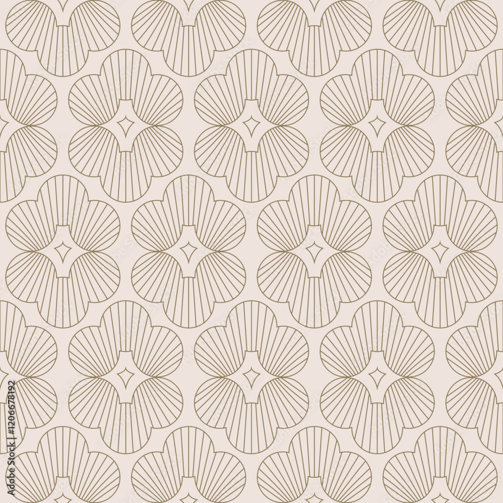 art deco seamless pattern in vintage and retro style