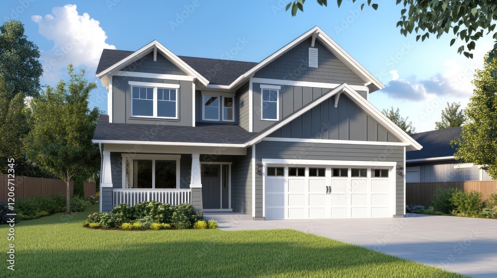 Modern Two Story Home Modern Two Story Home