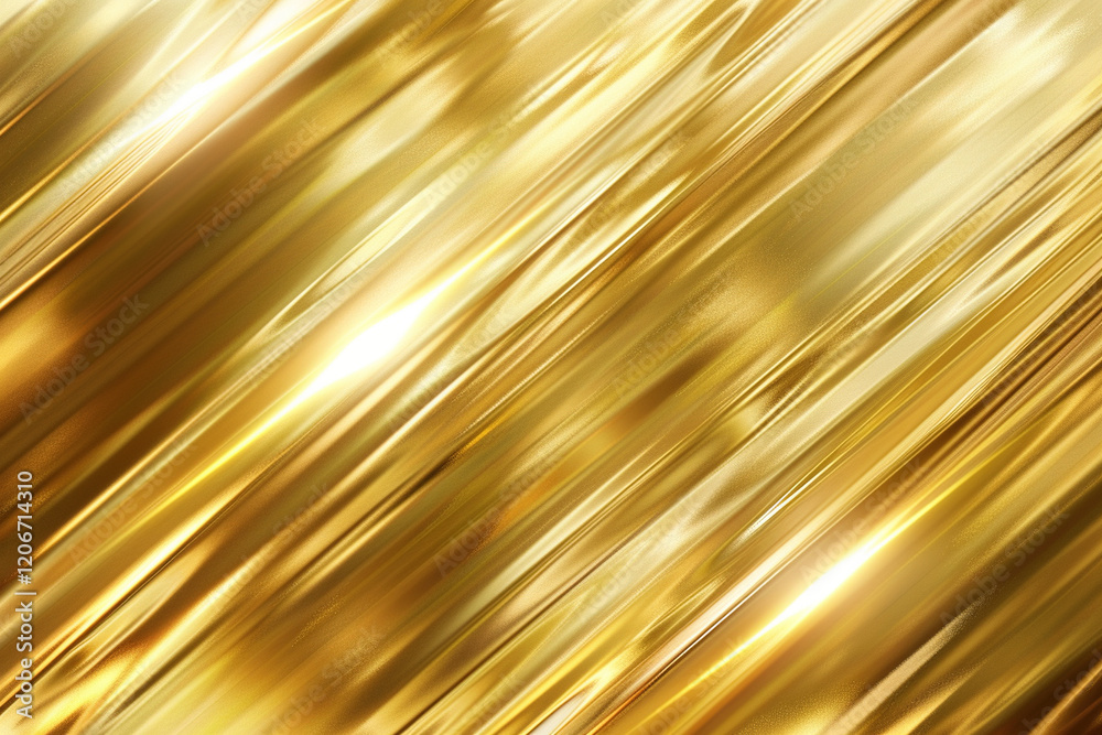 Abstract gold texture, diagonal lines, shiny surface, background design, website template