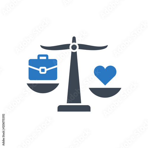 Work-Life Balance Icon