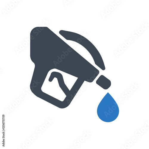 Gas Pump Droplet Icon