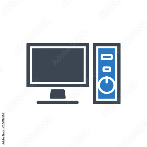 Desktop Computer Icon