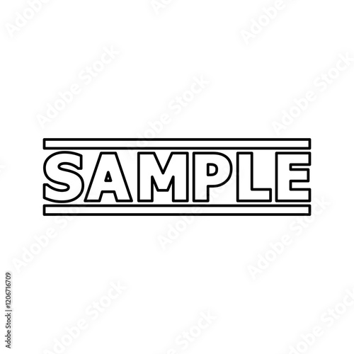 Sample icon design template