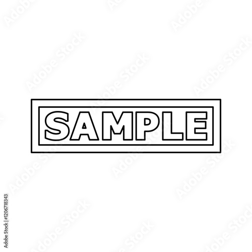 Sample icon design template