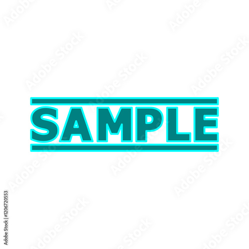 Sample icon design template