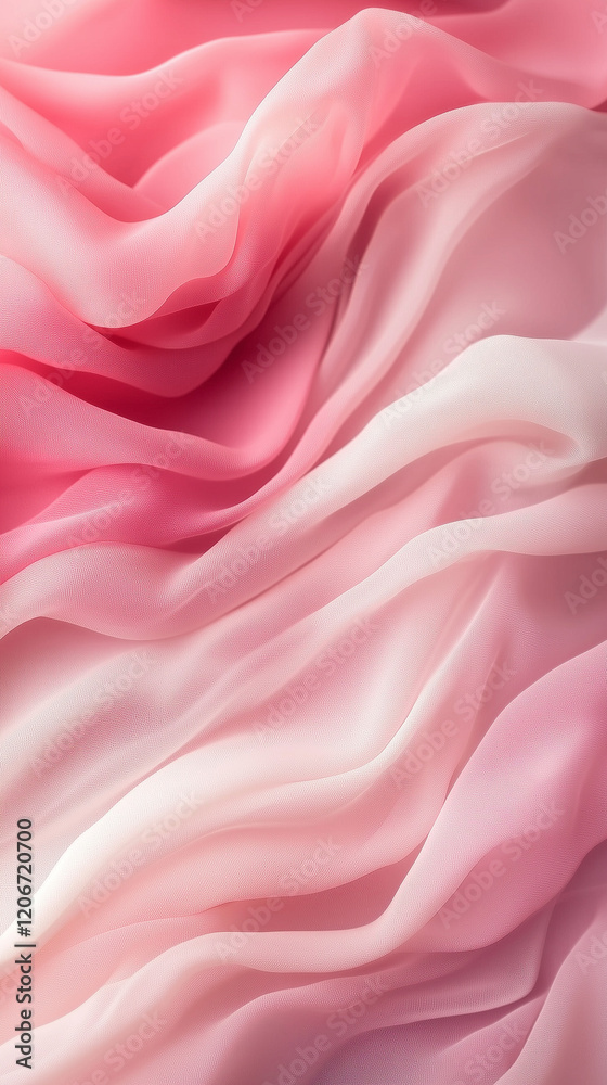 Obraz premium Pink color gradient background with carpet texture gradient concept