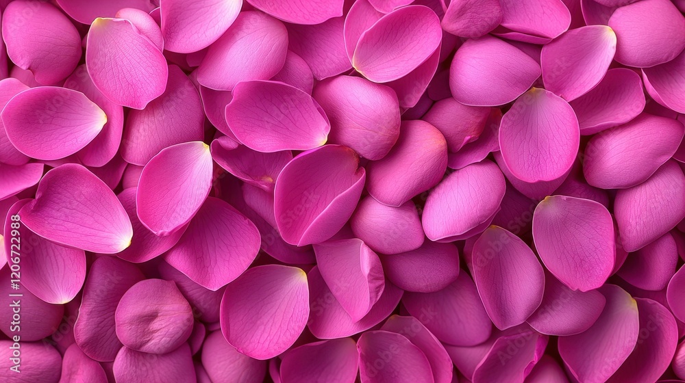 Obraz premium Lush Pink Rose Petals Background Texture Romantic Floral Design Valentine s Day Wedding