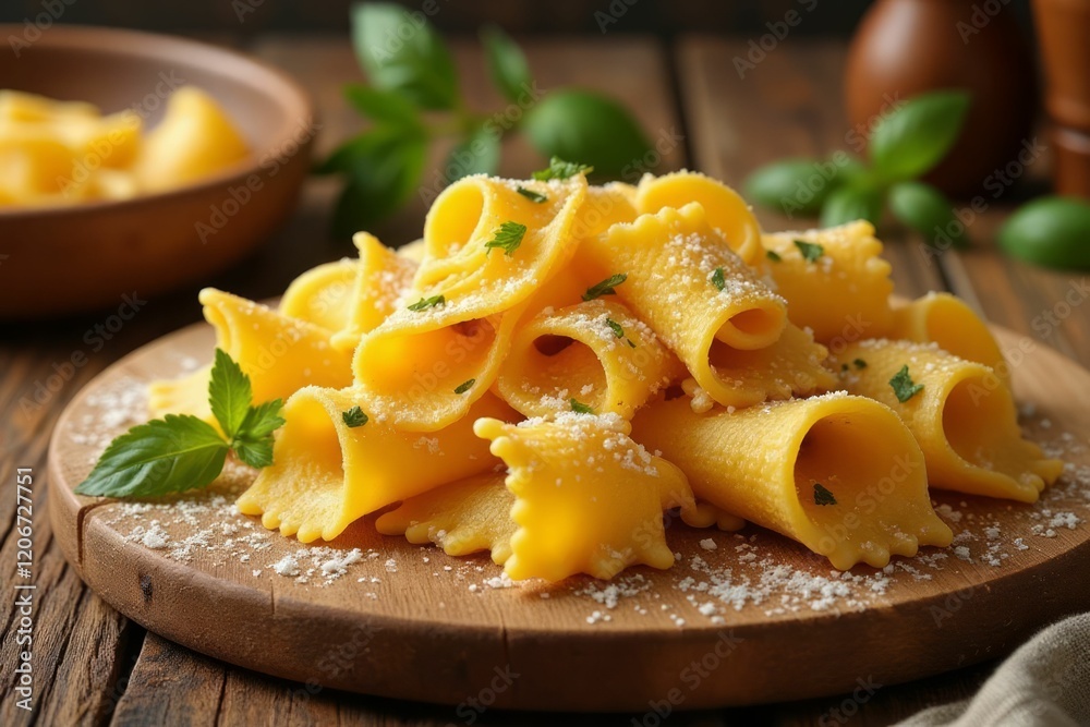 Delicious Egg Pasta with Fresh Herbs and Cheese Delicious Egg Pasta with Fresh Herbs and Cheese