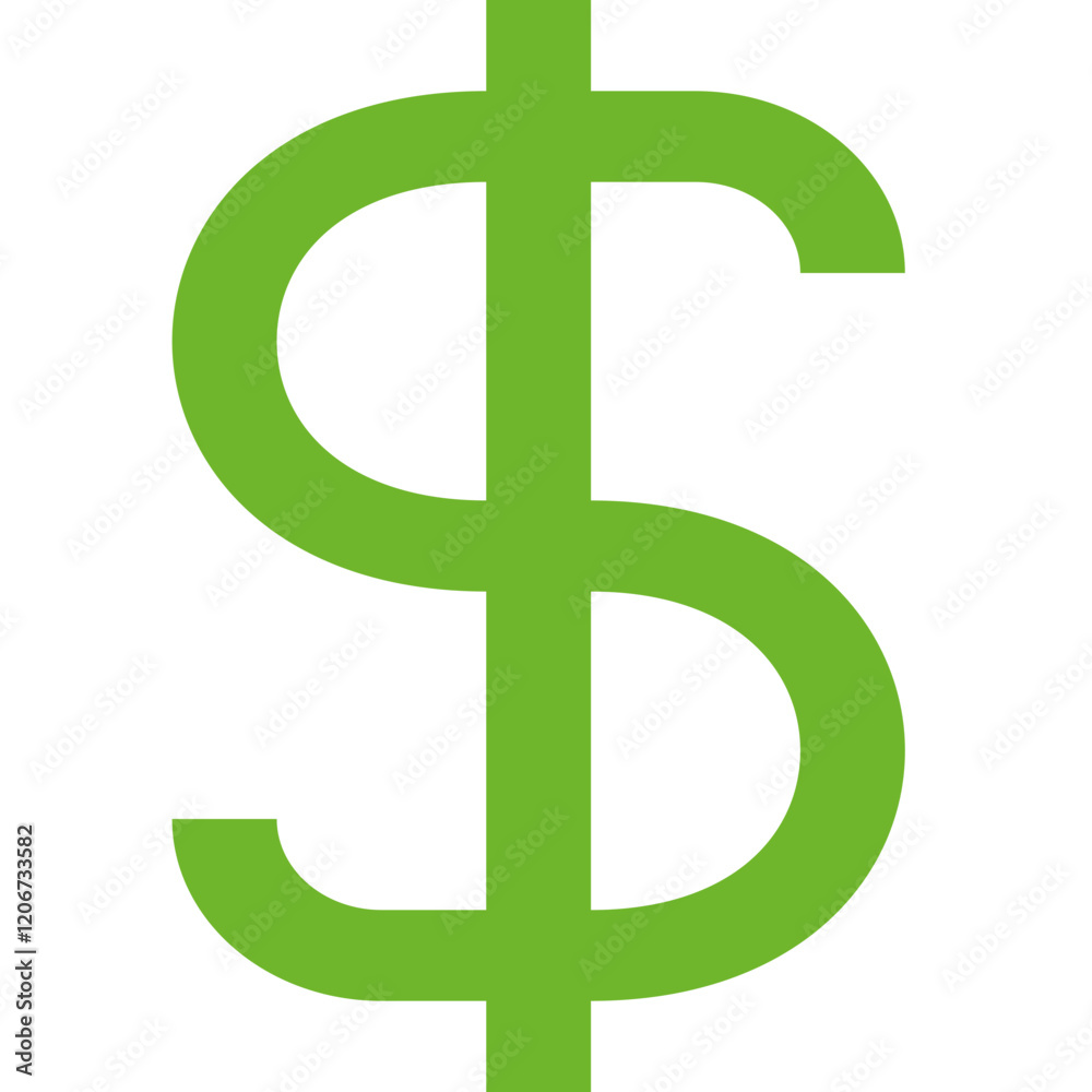 Obraz premium Dollar icon logo design