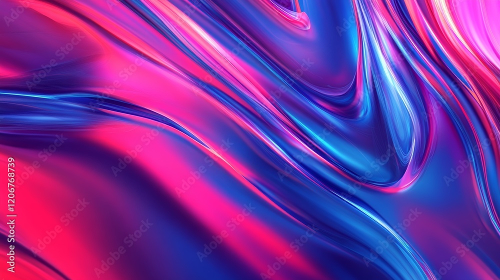 Obraz premium A vibrant abstract gradient background with bright reds and pinks.featuring energetic color transitions.highlighting excitement and creativity.ideal for artistic visuals