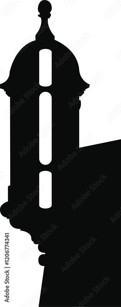 El Morro Puerto Rico eps vector file for cricut and silhouette