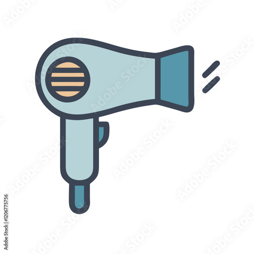 hair dryer icon design