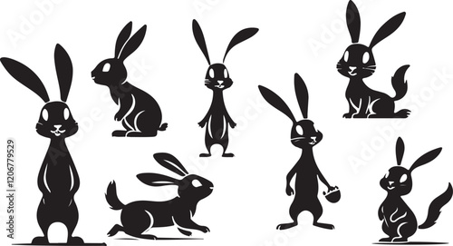 Bunny  silhouette 