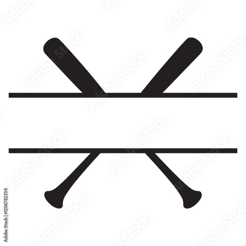 Unique Baseball Sport Vector Illustration


