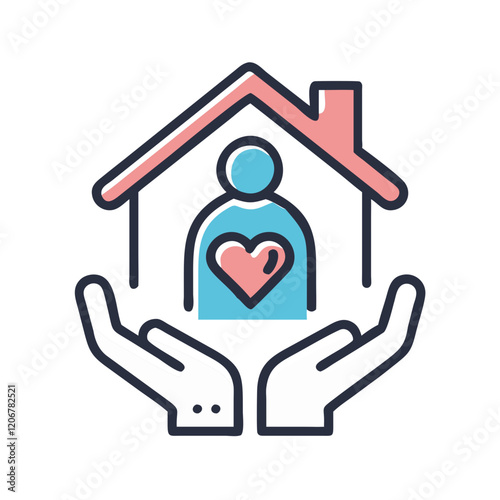 home care icon design