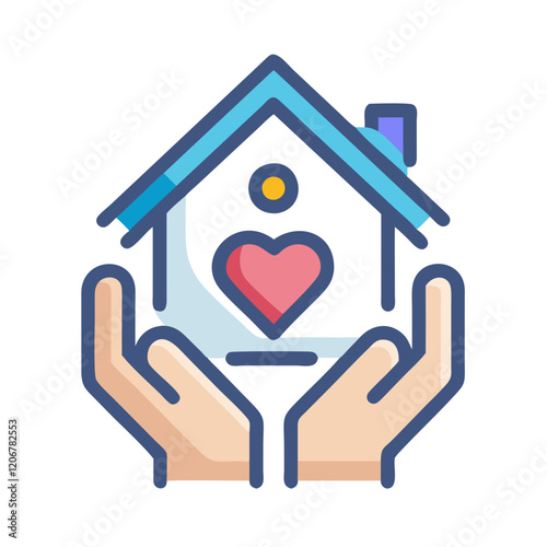 home care icon design