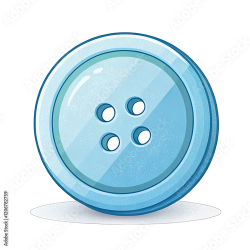 button isolated on white