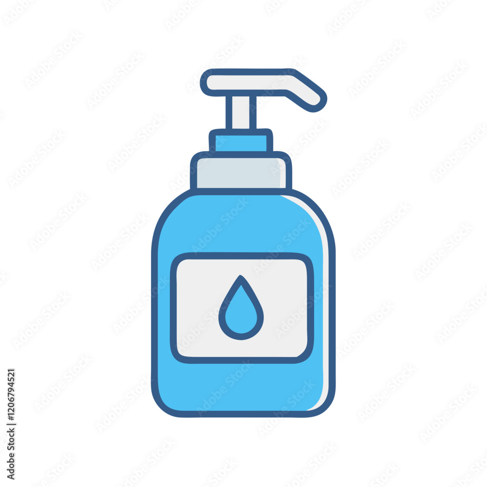 Fototapeta premium liquid soap icon design