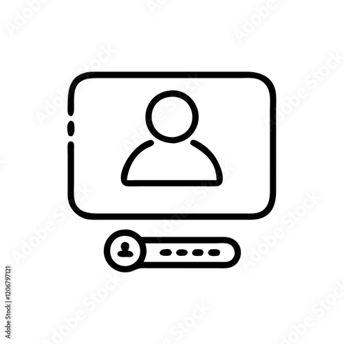 login icon design