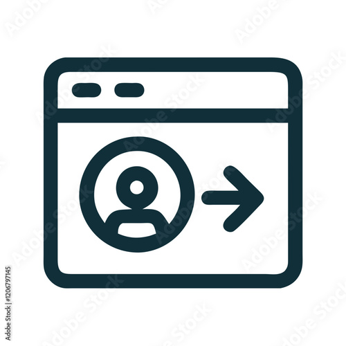 login icon design