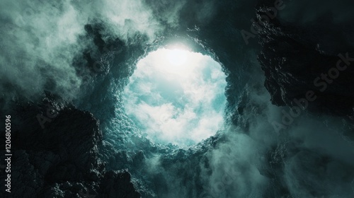 Mysterious Cave Opening