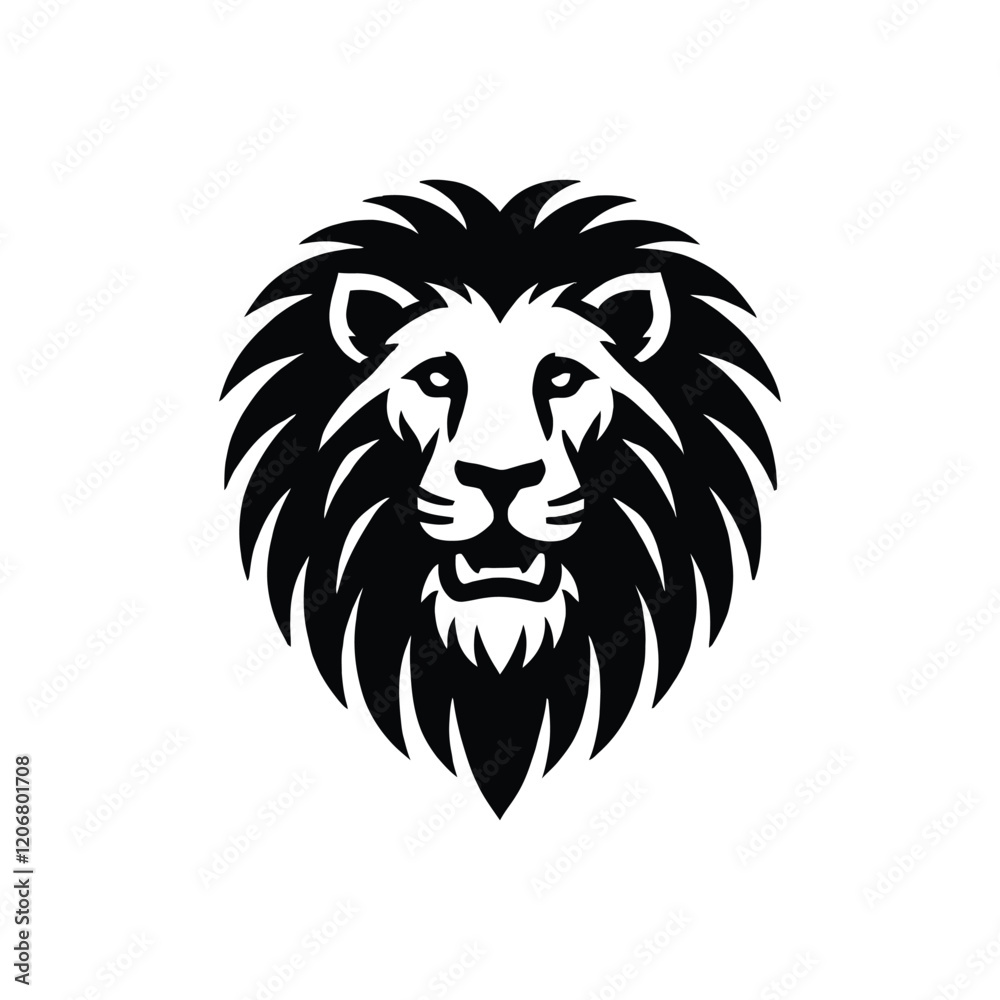 lion head silhouette vector art design
lion head silhouette vector art design
