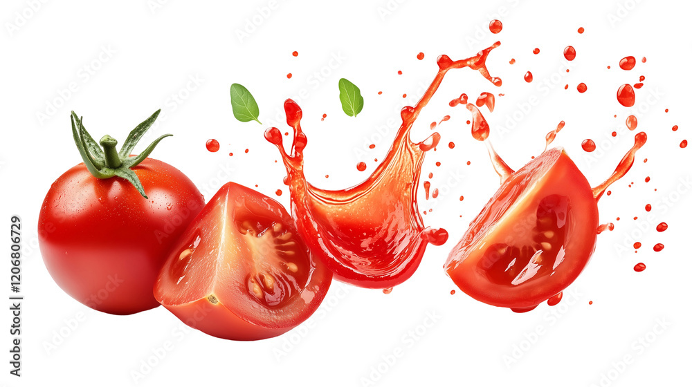 Tomato ketchup splashes, isolated on transparent background Tomato ketchup splashes, isolated on transparent background