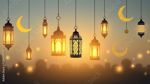 Lanterns in Various Shapes and Sizes