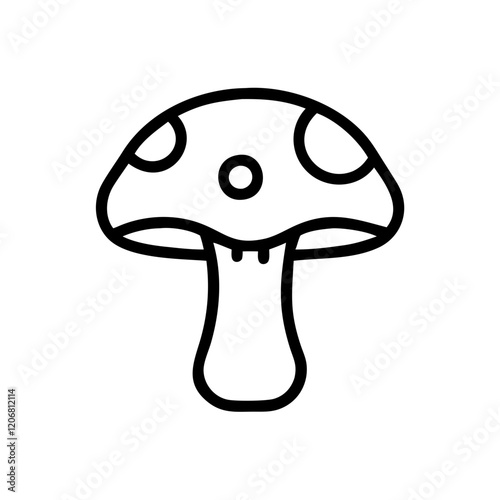 mushroom icon design