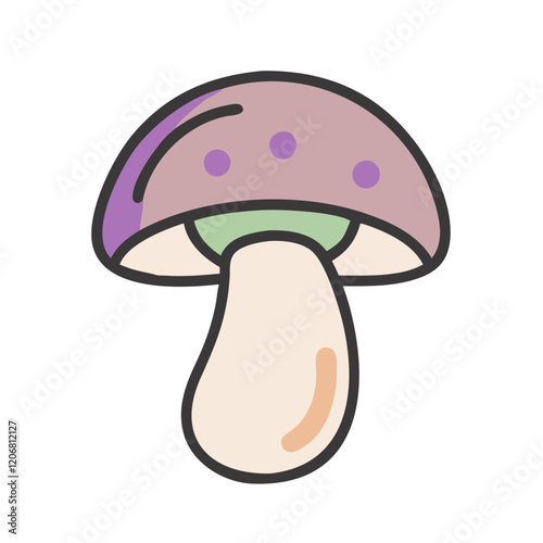 mushroom icon design
