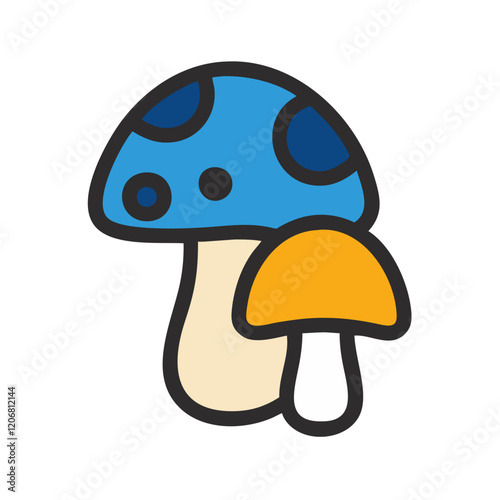 mushroom icon design