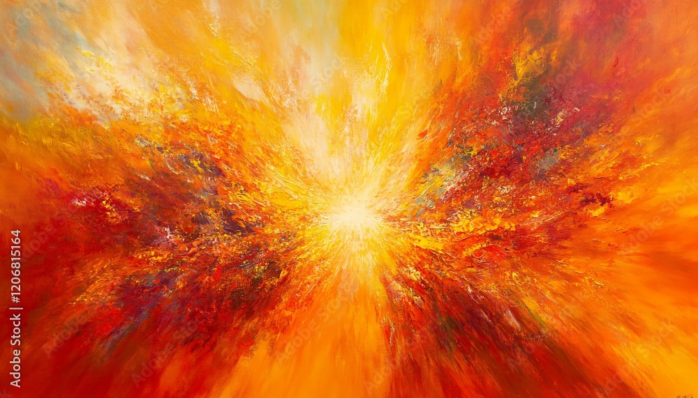 Abstract fiery explosion vibrant colors dynamic art Abstract fiery explosion vibrant colors dynamic art