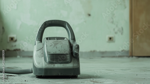 Dusty Workhorse: A close-up...