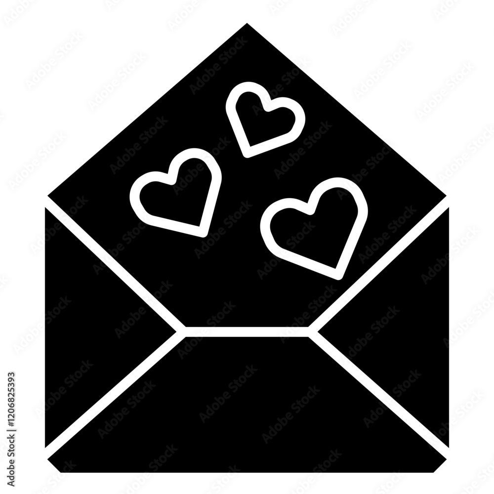 icon valentine glyph icon valentine glyph