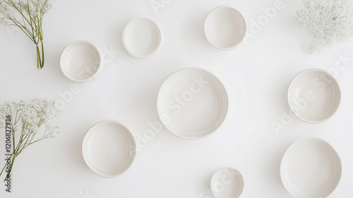 Minimalist Ceramic Bowls an...