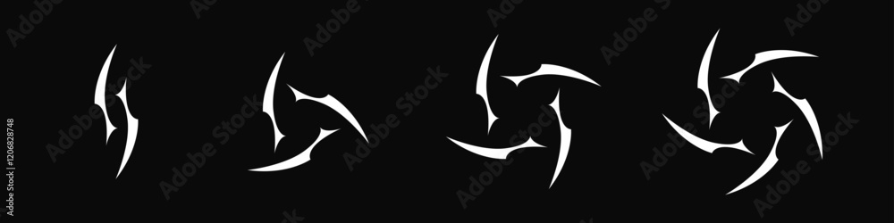 Y2K Style Vector Elements for Retro Creative Design.